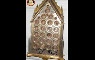 The San Galgano reliquary, stolen in 1989. Courtesy of the Carabinieri Tutela Patrimonio Culturale in Palermo.